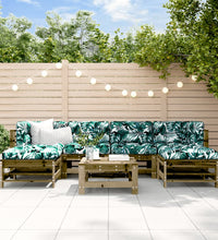 7-tlg. Garten-Lounge-Set Kiefernholz Imprägniert