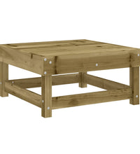 11-tlg. Garten-Lounge-Set Kiefernholz Imprägniert