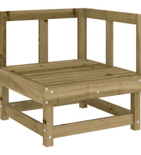 11-tlg. Garten-Lounge-Set Kiefernholz Imprägniert