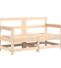 7-tlg. Garten-Lounge-Set Massivholz Kiefer