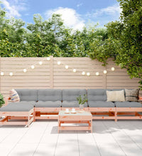 7-tlg. Garten-Lounge-Set Massivholz Douglasie