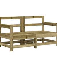 7-tlg. Garten-Lounge-Set Kiefernholz Imprägniert