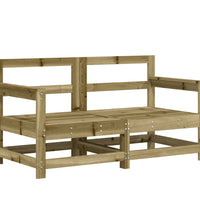 7-tlg. Garten-Lounge-Set Kiefernholz Imprägniert