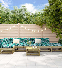 7-tlg. Garten-Lounge-Set Kiefernholz Imprägniert