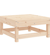 10-tlg. Garten-Lounge-Set Massivholz Kiefer