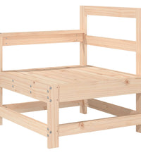 10-tlg. Garten-Lounge-Set Massivholz Kiefer