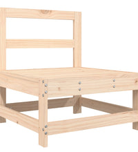 10-tlg. Garten-Lounge-Set Massivholz Kiefer