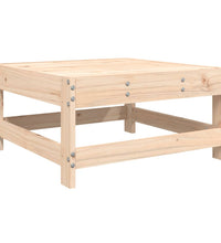 10-tlg. Garten-Lounge-Set Massivholz Kiefer