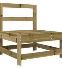 10-tlg. Garten-Lounge-Set Kiefernholz Imprägniert