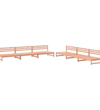 6-tlg. Garten-Lounge-Set Massivholz Douglasie