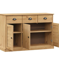 Sideboard mit Schubladen VIGO 113x40x75 cm Massivholz Kiefer