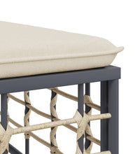 Ecksofas mit Kissen 2 Stk. Modular Poly Rattan