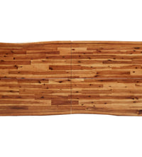 3-tlg. Essgruppe Baumkante Massivholz Akazie