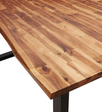 3-tlg. Essgruppe Baumkante Massivholz Akazie