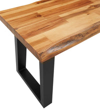 3-tlg. Essgruppe Baumkante Massivholz Akazie