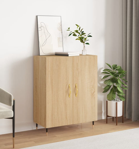 Sideboard Sonoma-Eiche 69,5x34x90 cm Holzwerkstoff