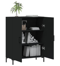 Sideboard Schwarz 69,5x34x90 cm Holzwerkstoff