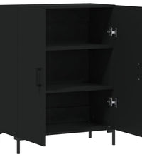 Sideboard Schwarz 69,5x34x90 cm Holzwerkstoff