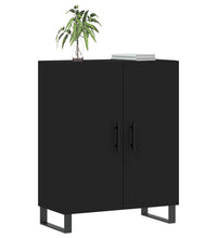 Sideboard Schwarz 69,5x34x90 cm Holzwerkstoff