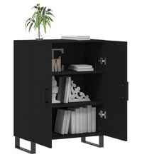 Sideboard Schwarz 69,5x34x90 cm Holzwerkstoff