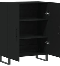 Sideboard Schwarz 69,5x34x90 cm Holzwerkstoff