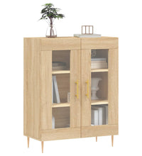 Sideboard Sonoma-Eiche 69,5x34x90 cm Holzwerkstoff