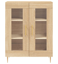 Sideboard Sonoma-Eiche 69,5x34x90 cm Holzwerkstoff