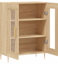 Sideboard Sonoma-Eiche 69,5x34x90 cm Holzwerkstoff