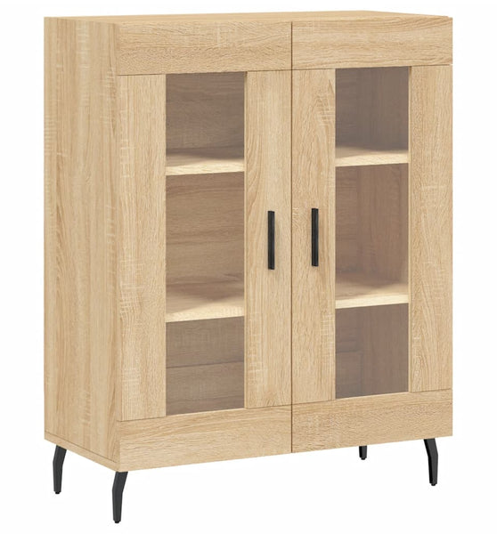 Sideboard Sonoma-Eiche 69,5x34x90 cm Holzwerkstoff