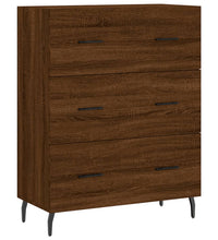 Sideboard Braun Eichen-Optik 69,5x34x90 cm Holzwerkstoff