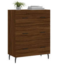 Sideboard Braun Eichen-Optik 69,5x34x90 cm Holzwerkstoff