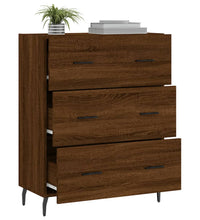 Sideboard Braun Eichen-Optik 69,5x34x90 cm Holzwerkstoff