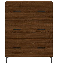 Sideboard Braun Eichen-Optik 69,5x34x90 cm Holzwerkstoff