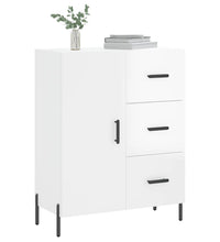 Sideboard Hochglanz-Weiß 69,5x34x90 cm Holzwerkstoff