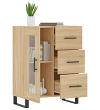 Sideboard Sonoma-Eiche 69,5x34x90 cm Holzwerkstoff