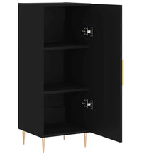 Sideboard Schwarz 34,5x34x90 cm Holzwerkstoff