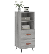 Sideboard Grau Sonoma 34,5x34x90 cm Holzwerkstoff