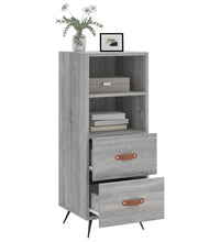 Sideboard Grau Sonoma 34,5x34x90 cm Holzwerkstoff