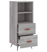 Sideboard Grau Sonoma 34,5x34x90 cm Holzwerkstoff