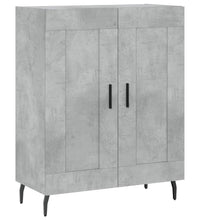 Sideboard Betongrau 69,5x34x90 cm Holzwerkstoff