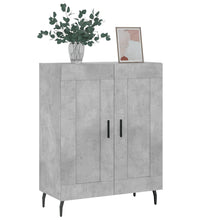 Sideboard Betongrau 69,5x34x90 cm Holzwerkstoff