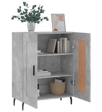 Sideboard Betongrau 69,5x34x90 cm Holzwerkstoff