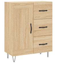 Sideboard Sonoma-Eiche 69,5x34x90 cm Holzwerkstoff