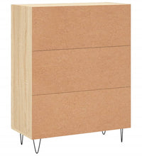 Sideboard Sonoma-Eiche 69,5x34x90 cm Holzwerkstoff