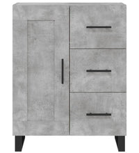 Sideboard Betongrau 69,5x34x90 cm Holzwerkstoff