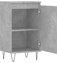 Sideboard Betongrau 40x35x70 cm Holzwerkstoff