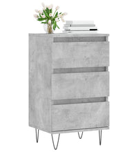 Sideboard Betongrau 40x35x70 cm Holzwerkstoff