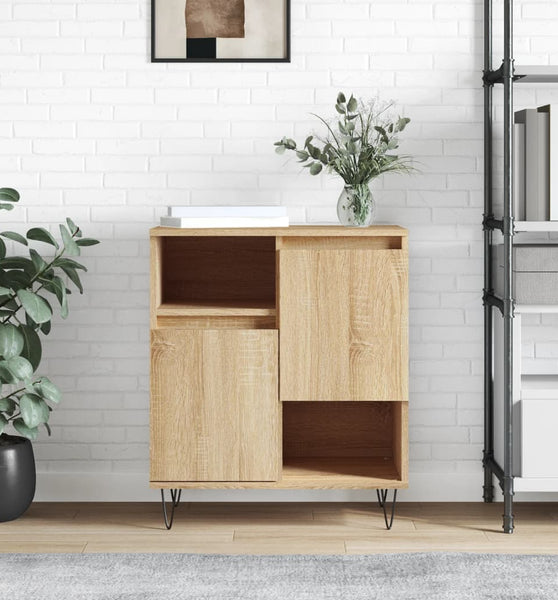 Sideboard Sonoma-Eiche 60x35x70 cm Holzwerkstoff