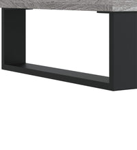 Badschrank Grau Sonoma 30x30x190 cm Holzwerkstoff