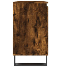 Badschrank Räuchereiche 65x33x60 cm Holzwerkstoff